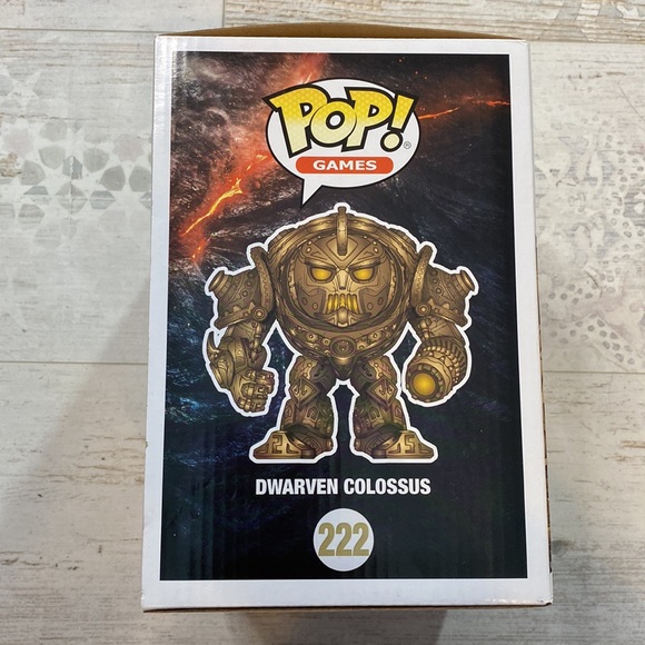 Funko Pop Dwarven Colossus #222 The Elder Scrolls Morrowind Figure - Picture 8 of 10